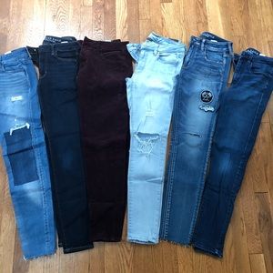 HUGE American eagle jeans bundle